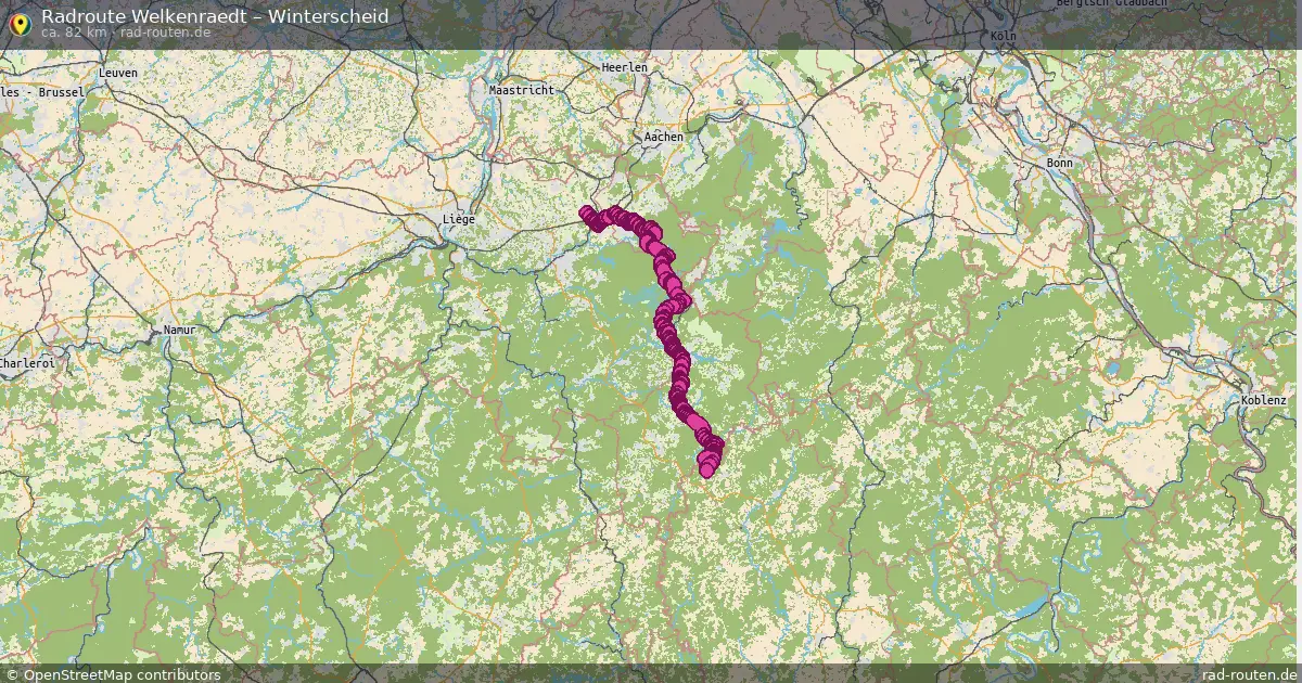Radtour Welkenraedt – Winterscheid