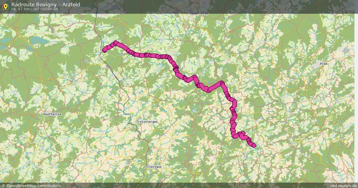 Radtour Bovigny – Arzfeld