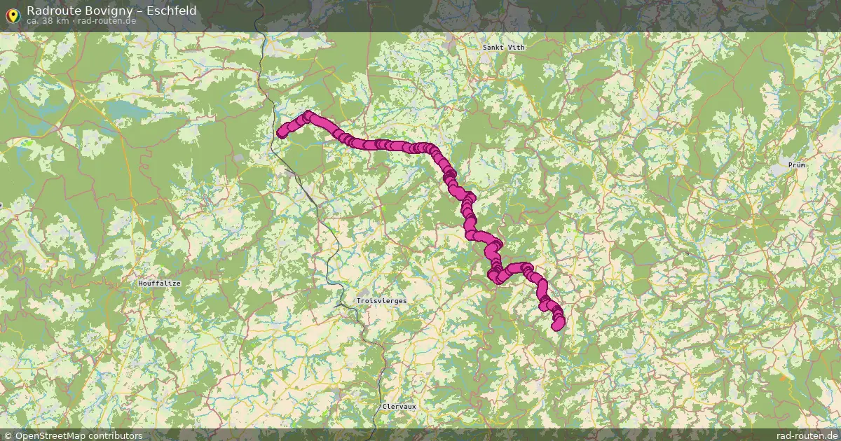 Radtour Bovigny – Eschfeld