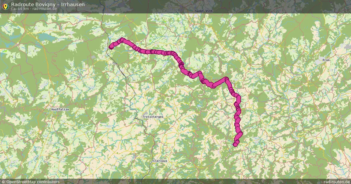 Radtour Bovigny – Irrhausen