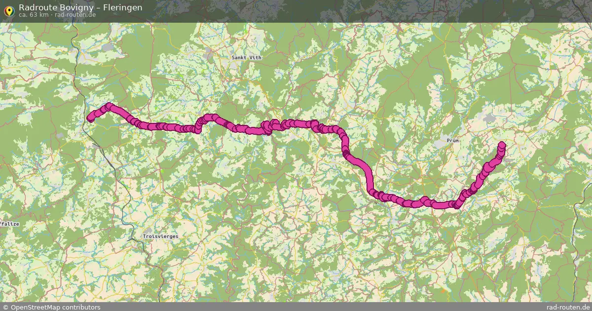 Radtour Bovigny – Fleringen