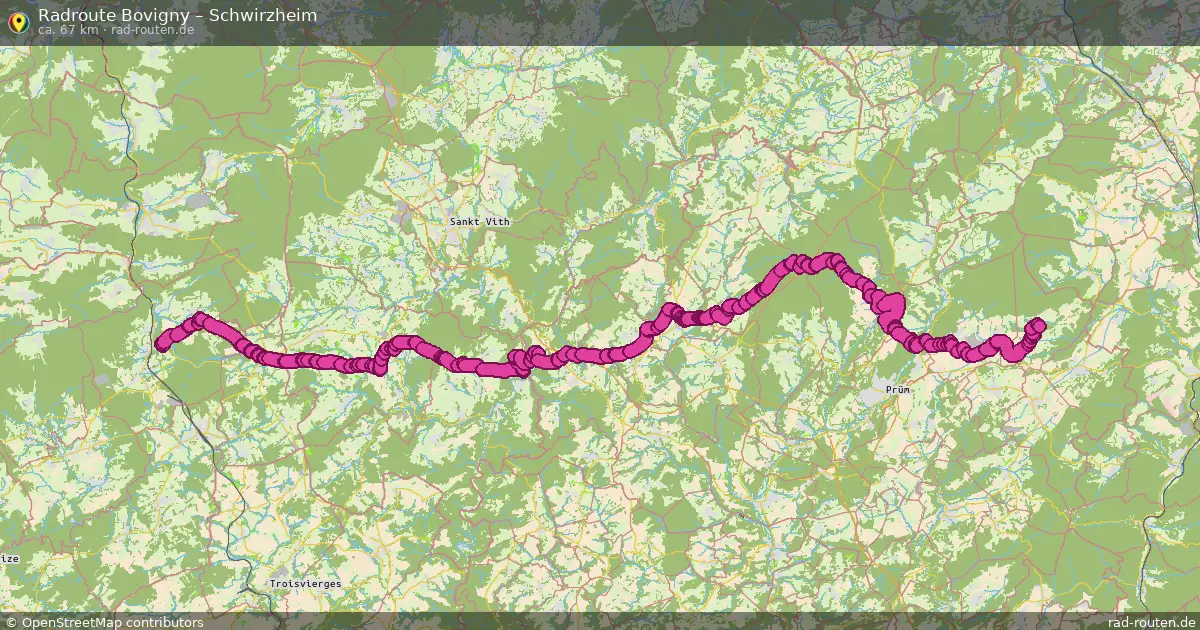 Radtour Bovigny – Schwirzheim