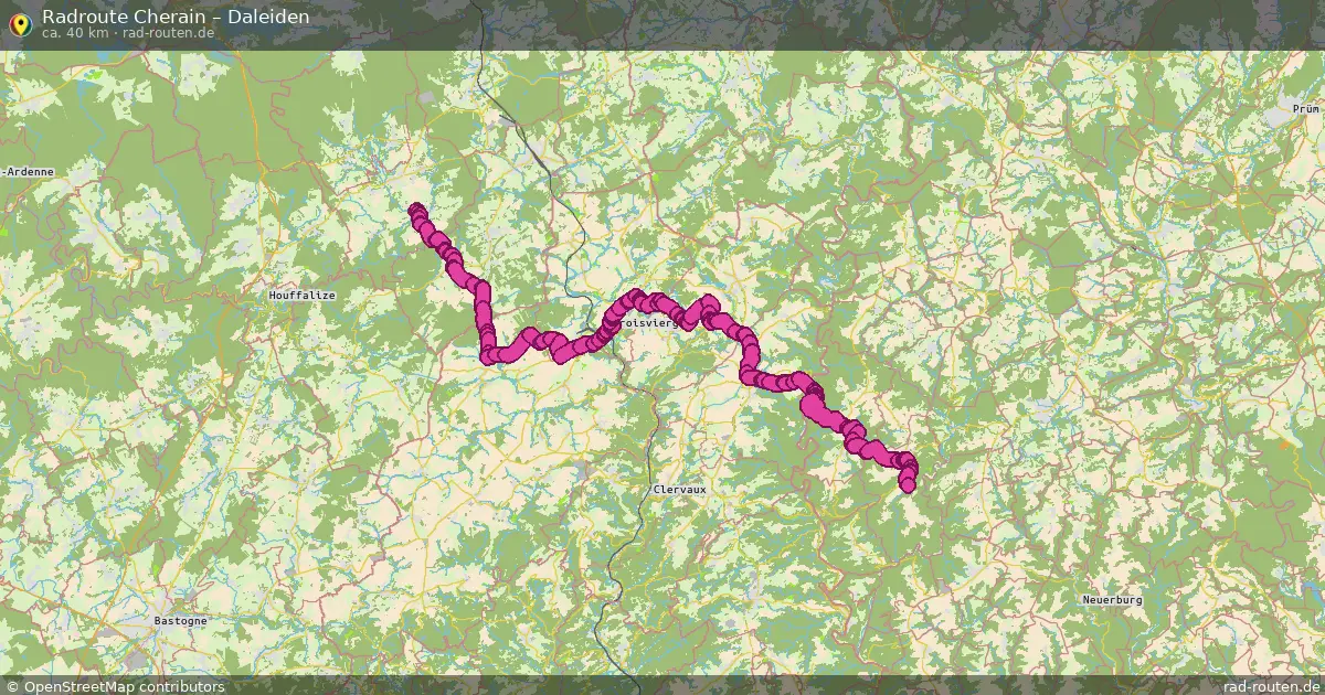 Radtour Cherain – Daleiden