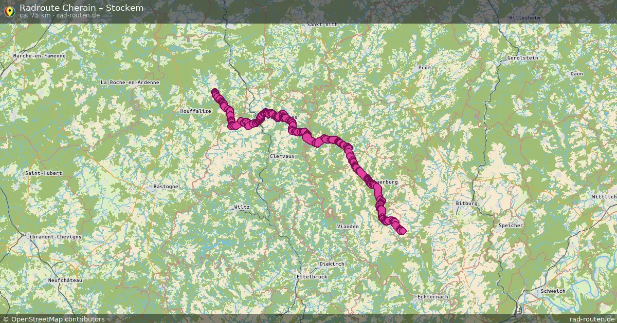 Radtour Cherain – Stockem