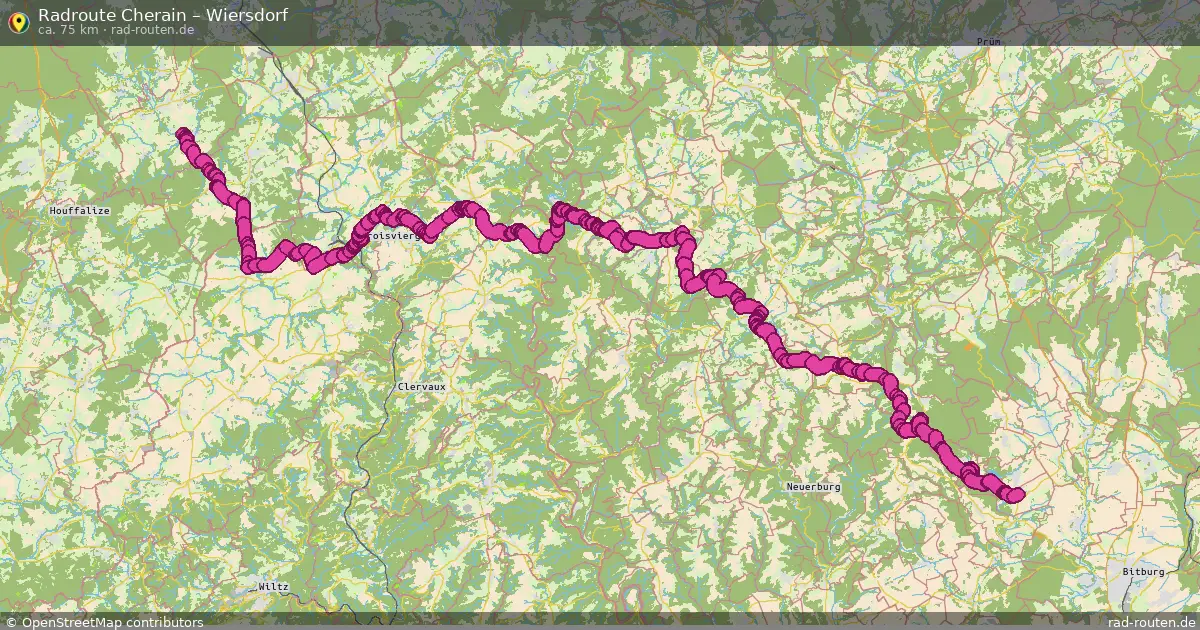 Radtour Cherain – Wiersdorf
