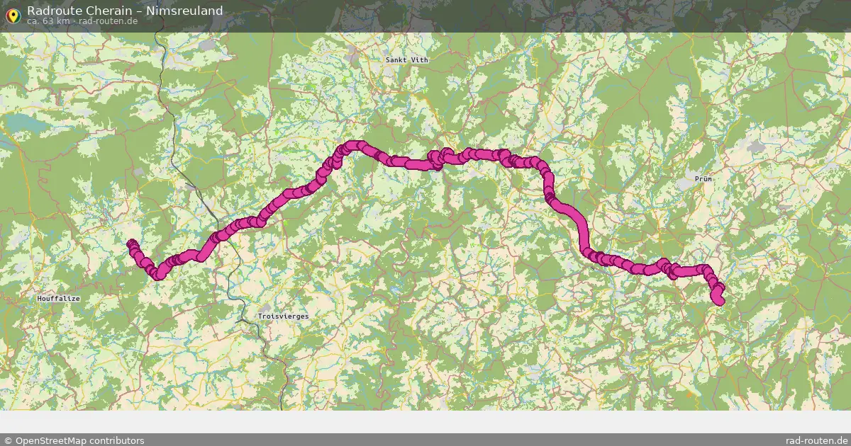 Radtour Cherain – Nimsreuland