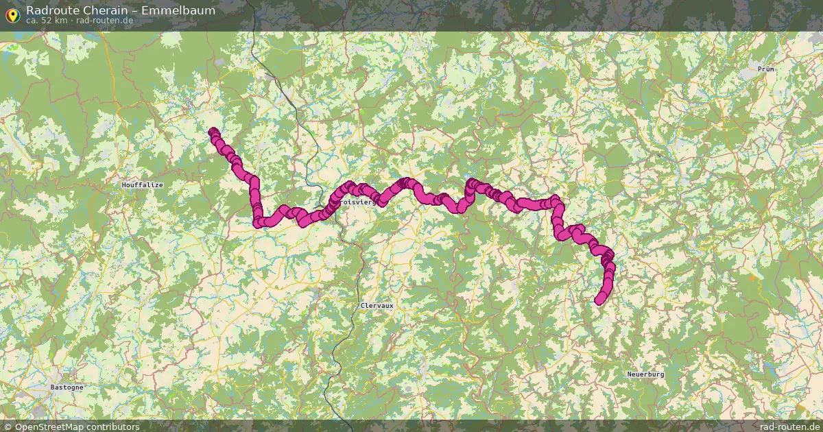 Radtour Cherain – Emmelbaum
