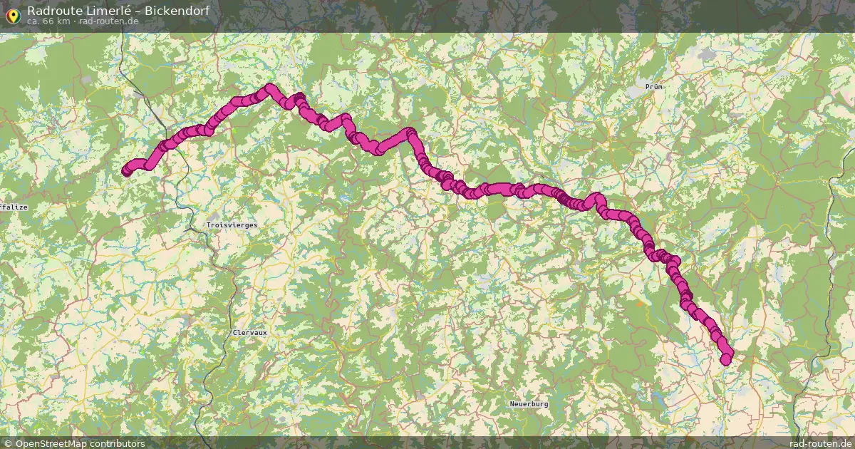 Radtour Limerlé – Bickendorf