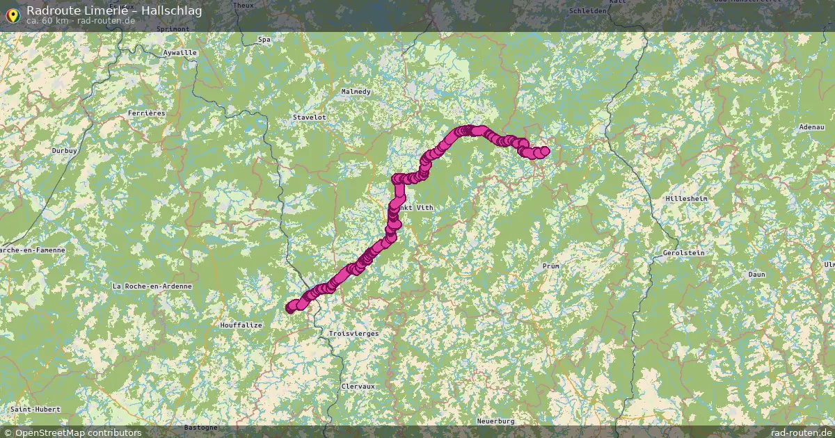 Radtour Limerlé – Hallschlag