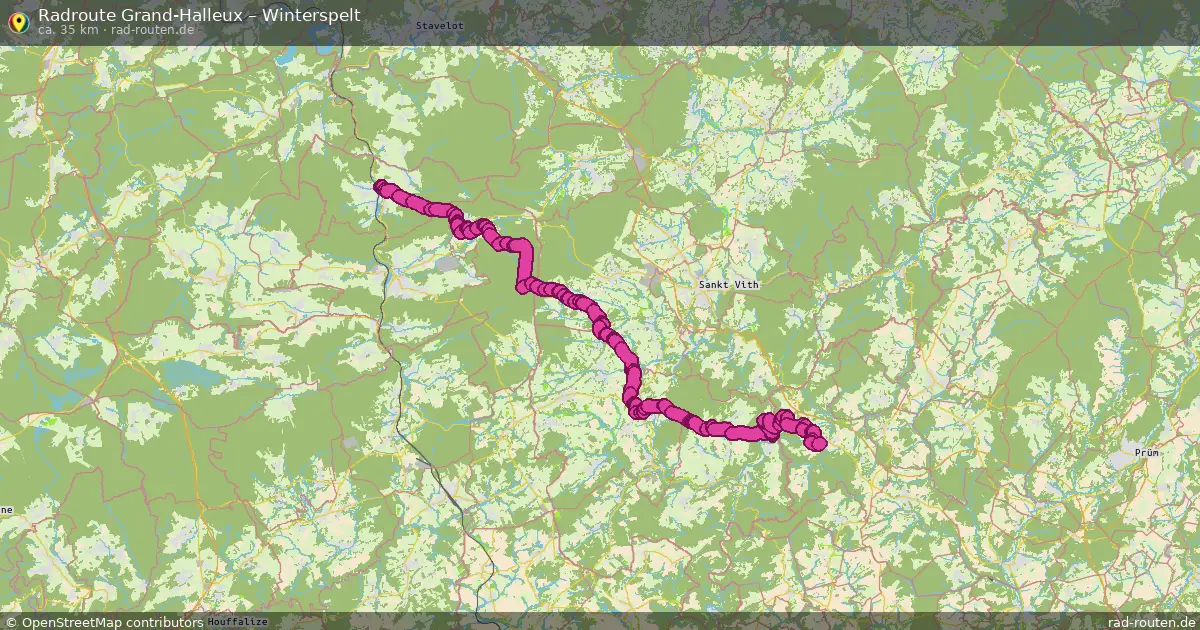 Radtour Grand-Halleux – Winterspelt