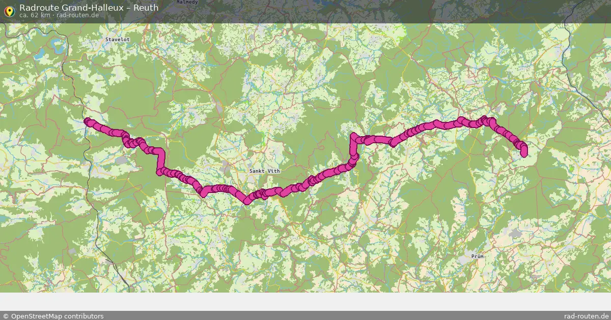 Radtour Grand-Halleux – Reuth