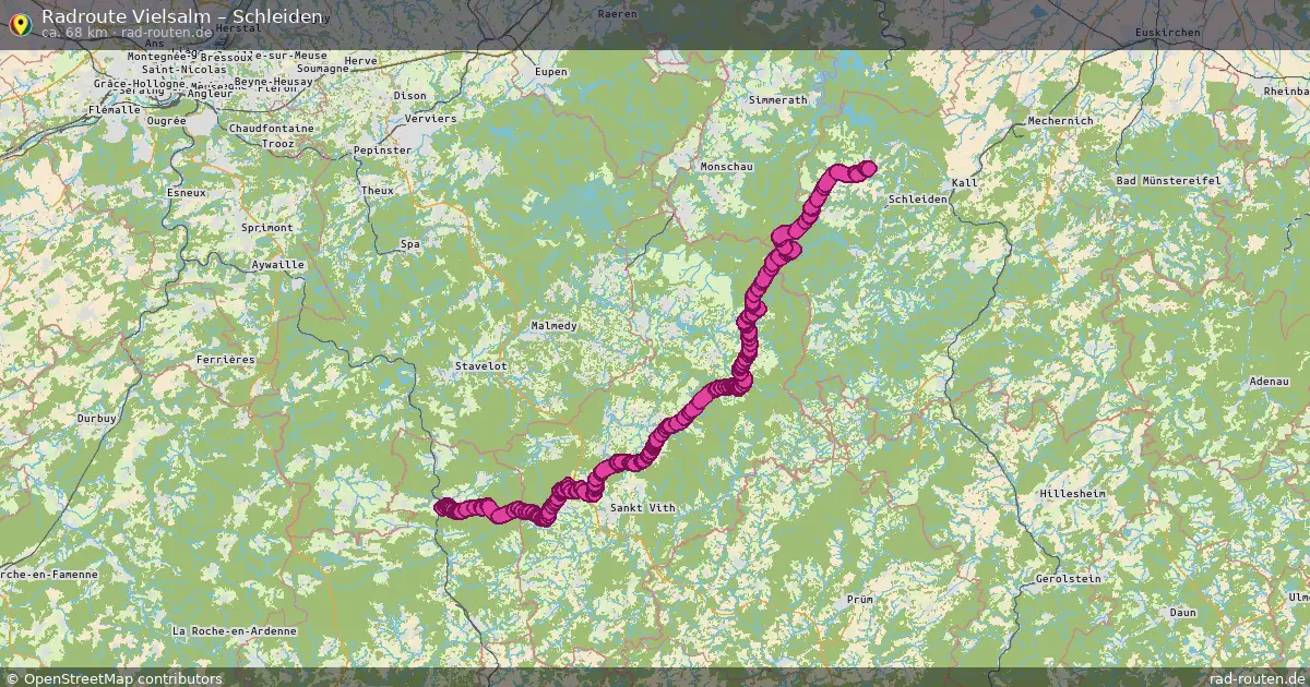 Radtour Vielsalm – Schleiden