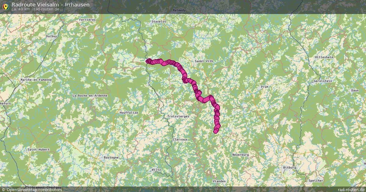 Radtour Vielsalm – Irrhausen