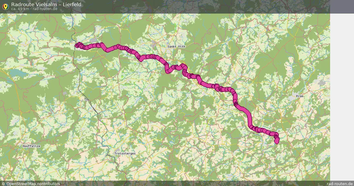 Radtour Vielsalm – Lierfeld