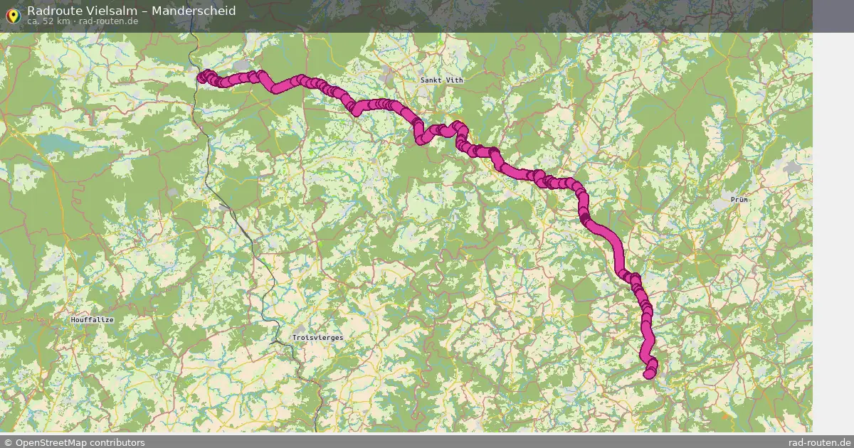 Radtour Vielsalm – Manderscheid
