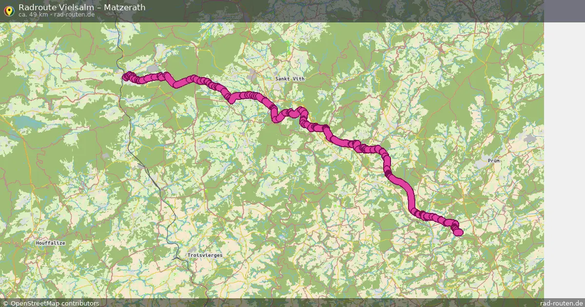 Radtour Vielsalm – Matzerath
