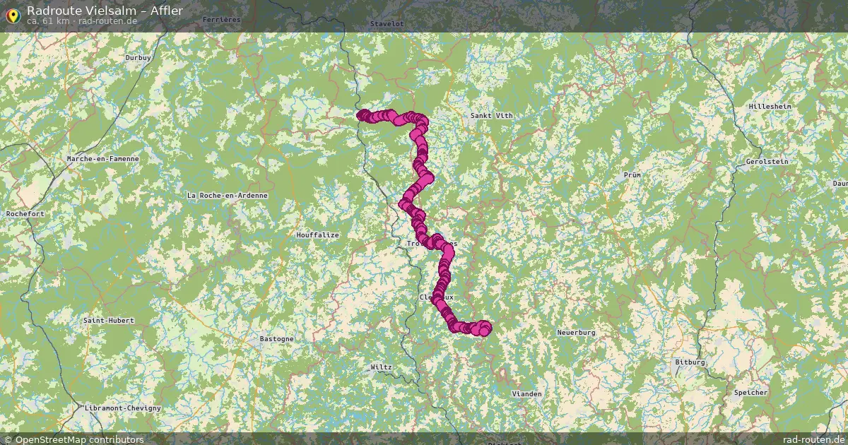 Radtour Vielsalm – Affler