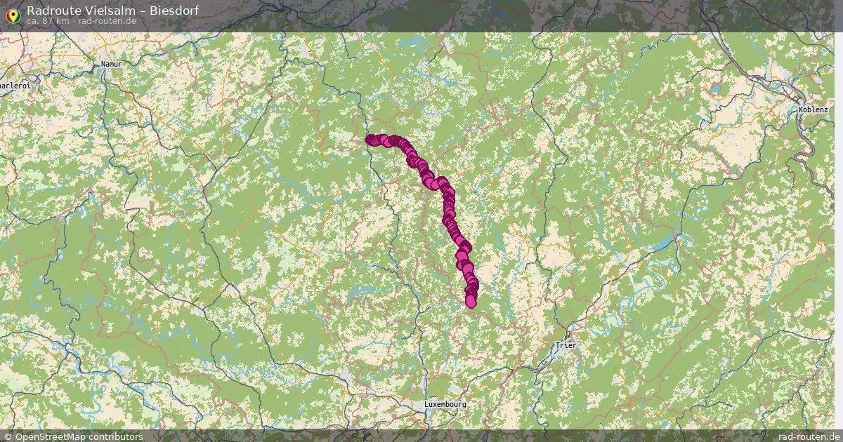 Radtour Vielsalm – Biesdorf