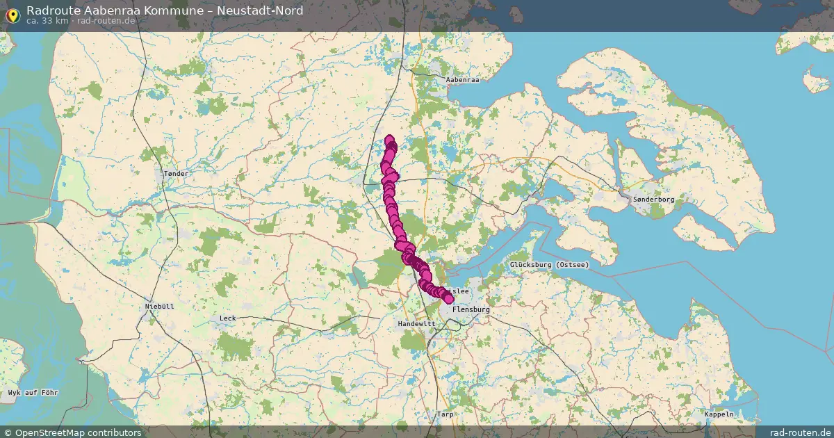 Radtour Aabenraa Kommune – Neustadt-Nord