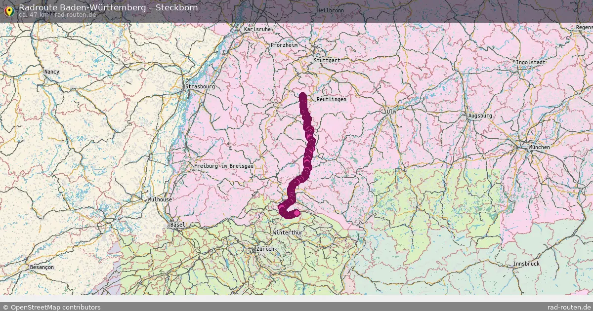 Radtour Baden-Württemberg – Steckborn
