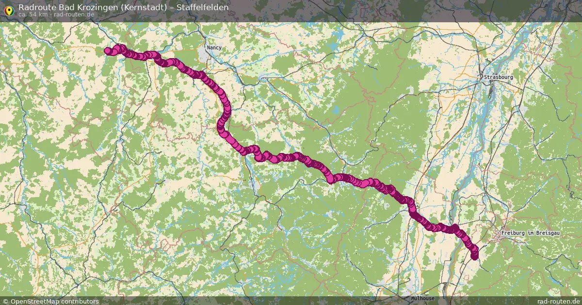 Radtour Bad Krozingen (Kernstadt) – Wahlbach