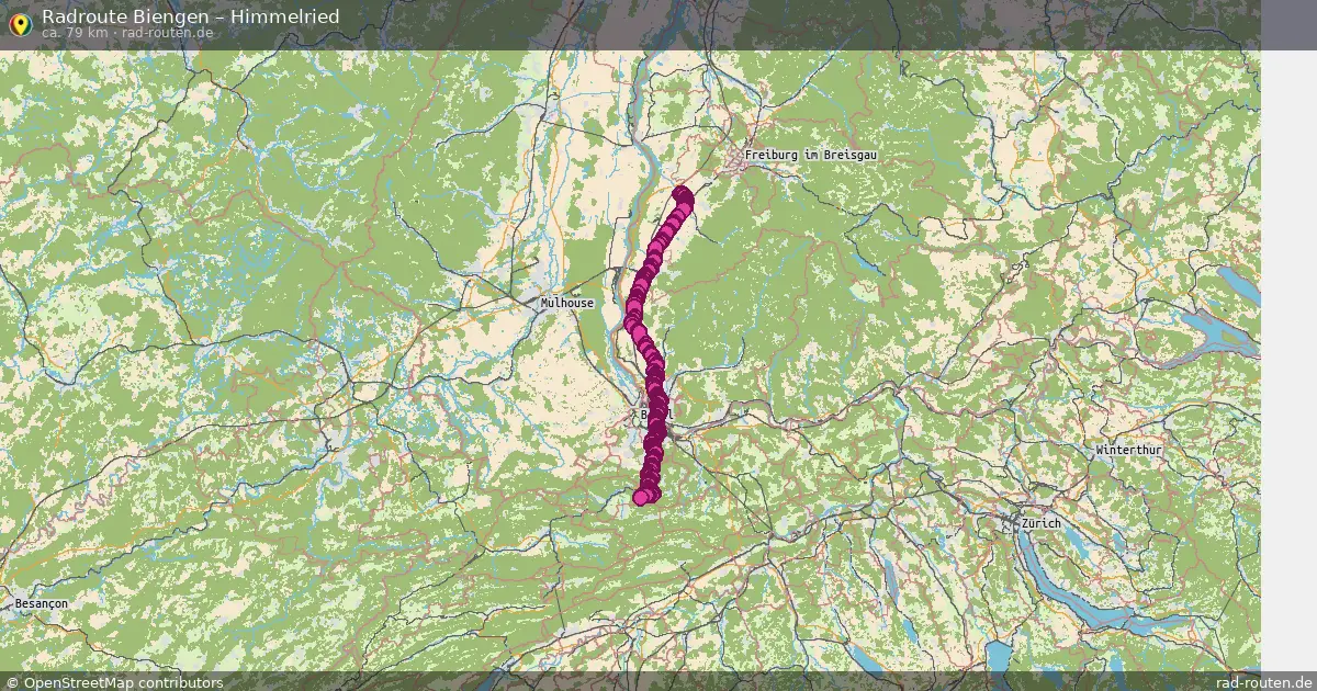 Radtour Biengen – Himmelried
