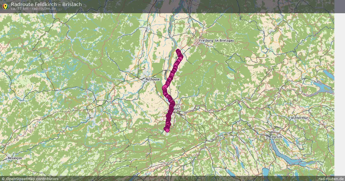 Radtour Feldkirch – Brislach