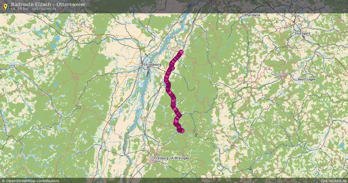 Radtour Elzach – Ottersweier
