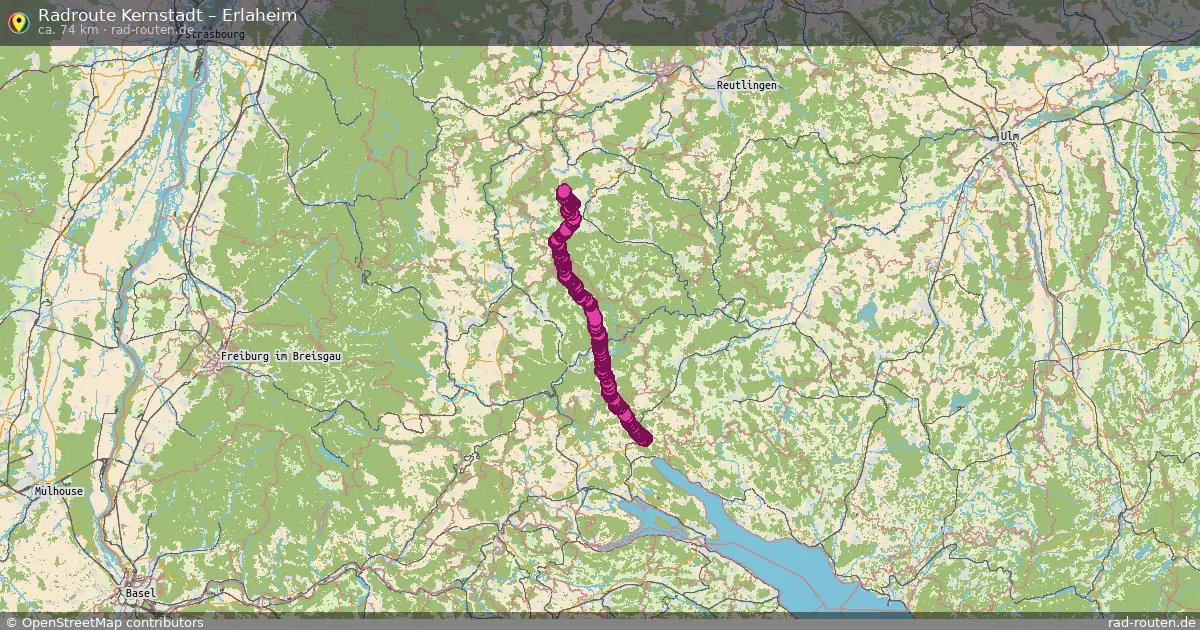 Radtour Kernstadt – Erlaheim