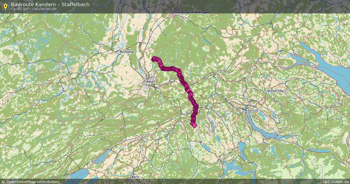 Radtour Kandern – Staffelbach