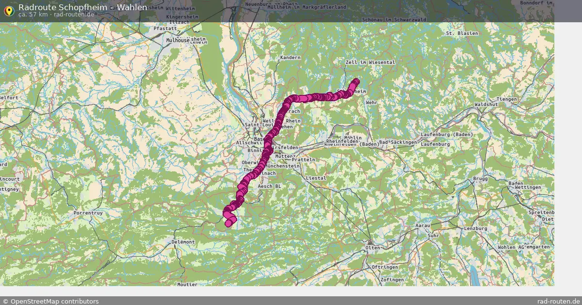 Radtour Schopfheim – Wahlen
