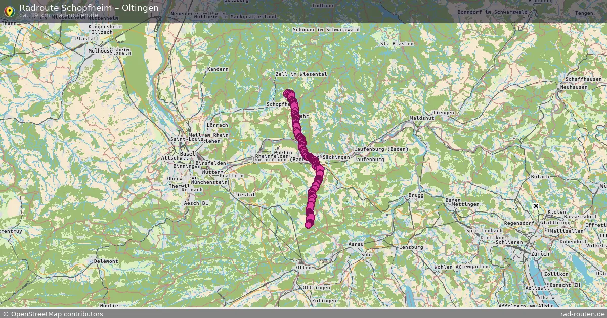 Radtour Schopfheim – Oltingen