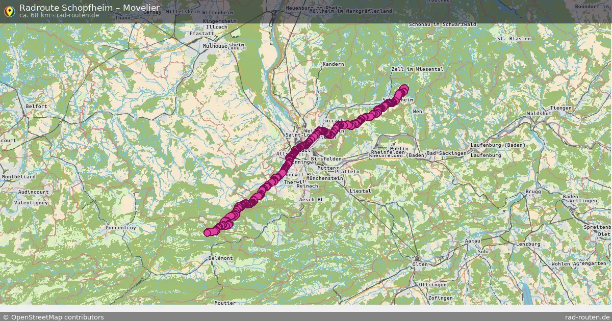Radtour Schopfheim – Movelier