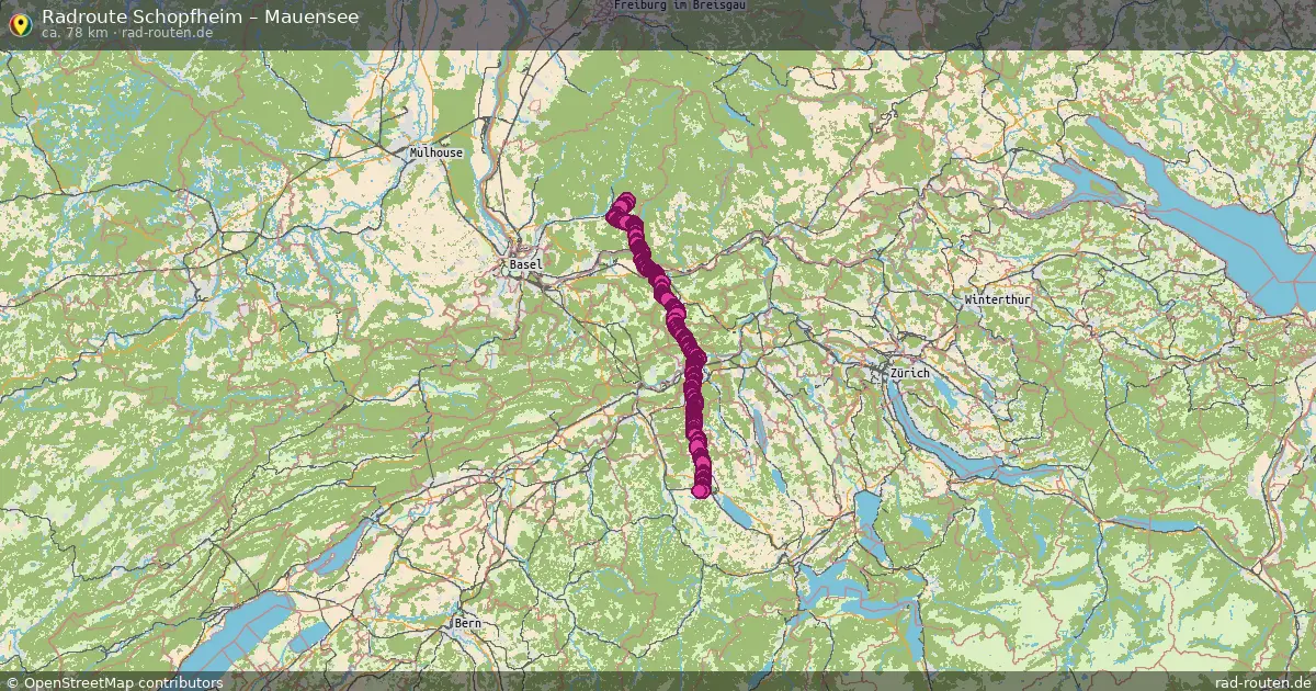 Radtour Schopfheim – Mauensee