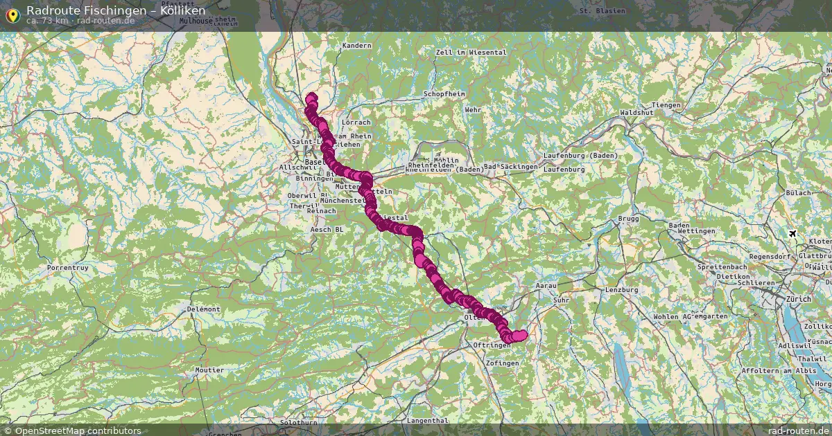 Radtour Fischingen – Kölliken