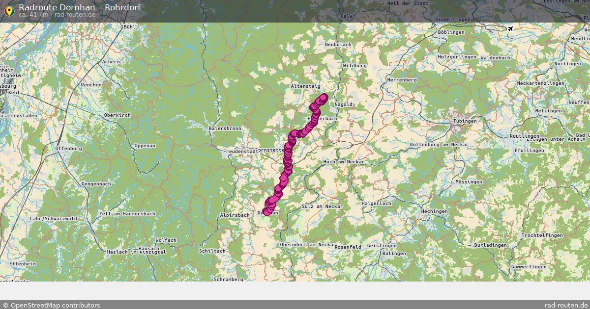 Radtour Dornhan – Rohrdorf