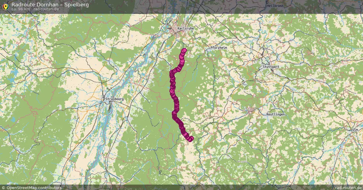 Radtour Dornhan – Spielberg