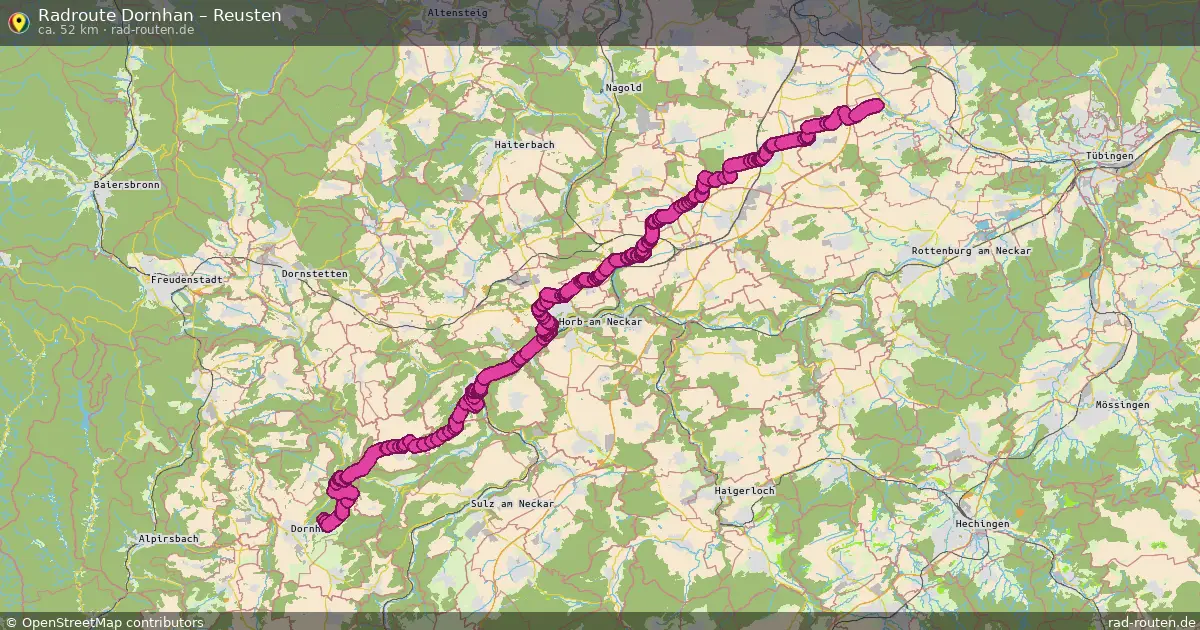 Radtour Dornhan – Reusten