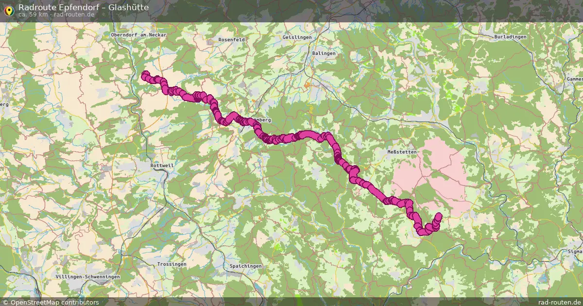 Radtour Epfendorf – Glashütte