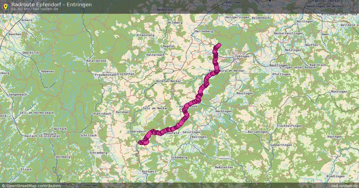 Radtour Epfendorf – Entringen