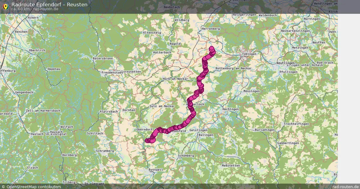 Radtour Epfendorf – Reusten