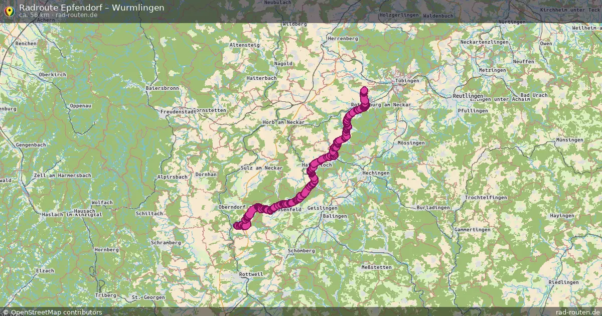 Radtour Epfendorf – Wurmlingen