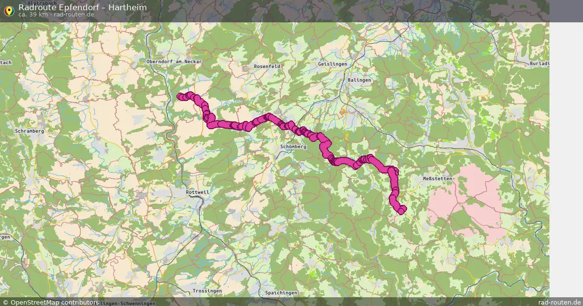 Radtour Epfendorf – Hartheim