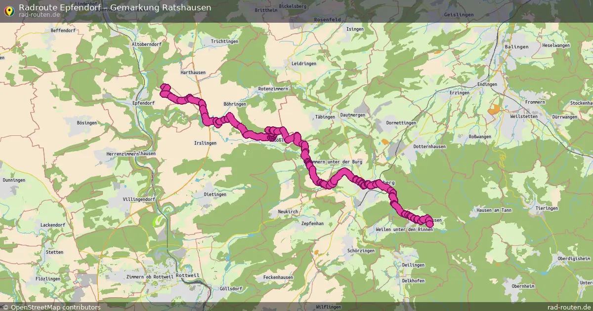 Radtour Epfendorf – Ratshausen