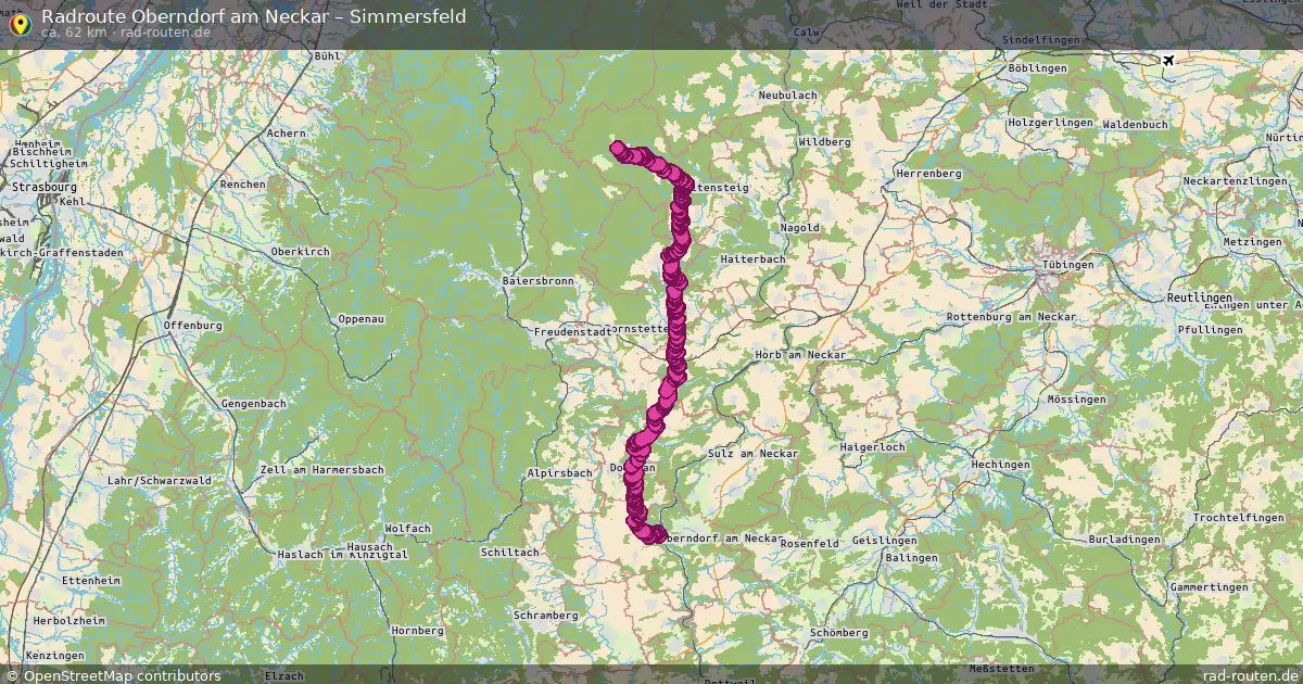Radtour Oberndorf Am Neckar – Simmersfeld