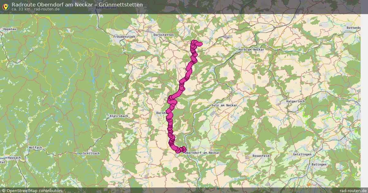 Radtour Oberndorf Am Neckar – Grünmettstetten