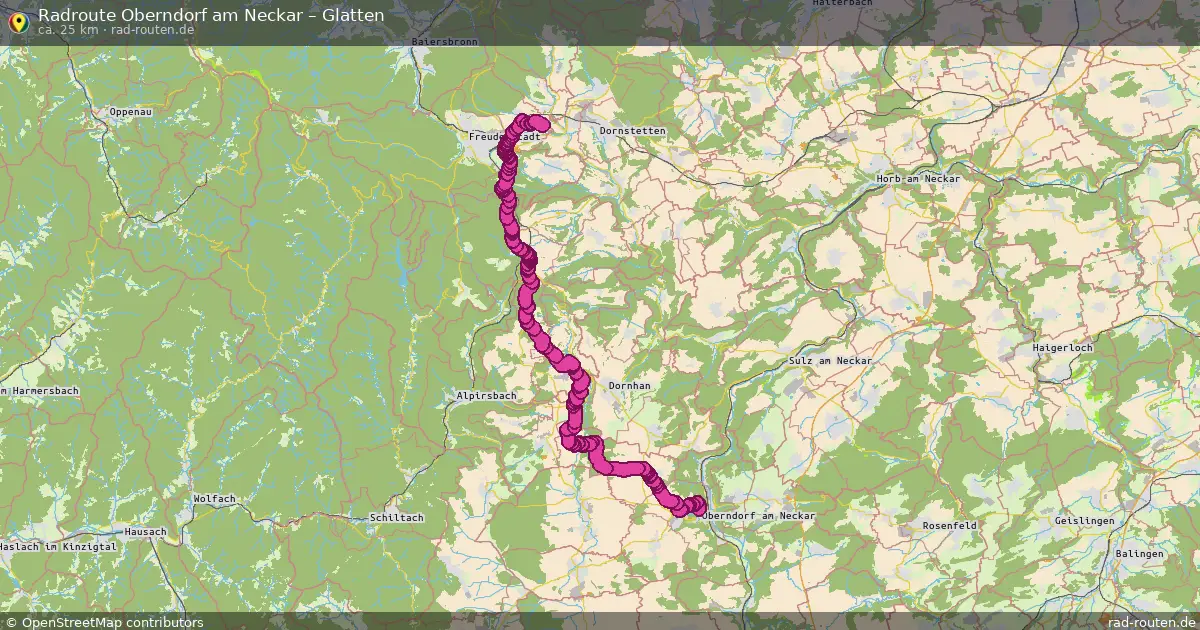Radtour Oberndorf Am Neckar – Glatten