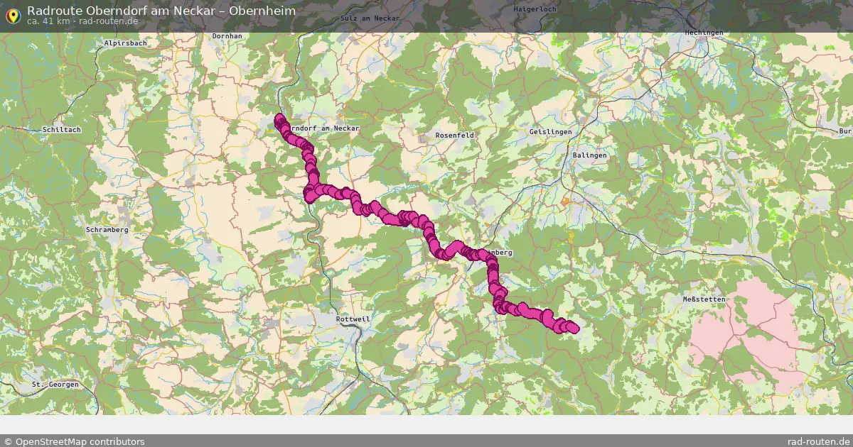 Radtour Oberndorf Am Neckar – Obernheim