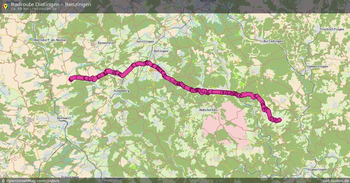 Radtour Dietingen – Benzingen