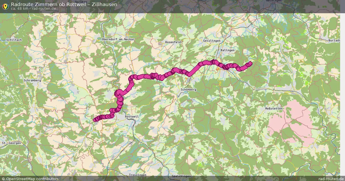 Radtour Zimmern Ob Rottweil – Zillhausen